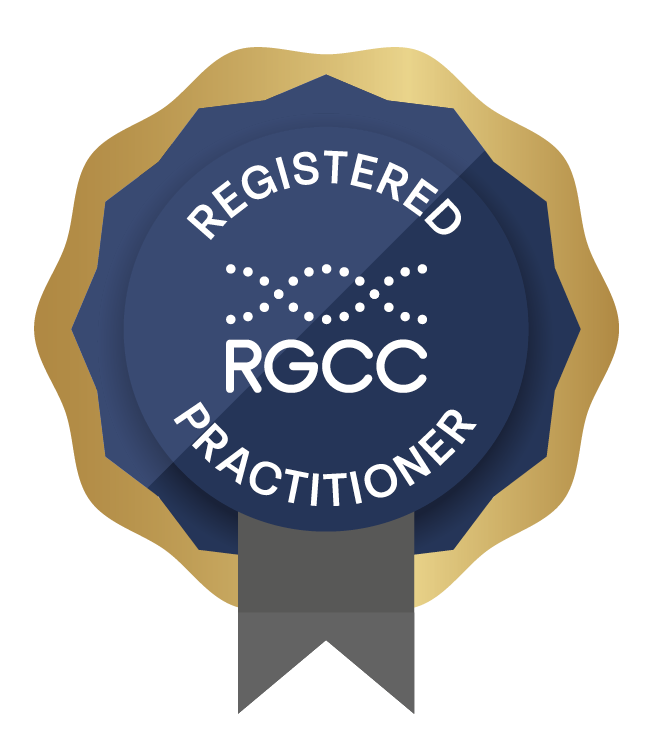 Indianapolis RGCC Registered Practitioner badge